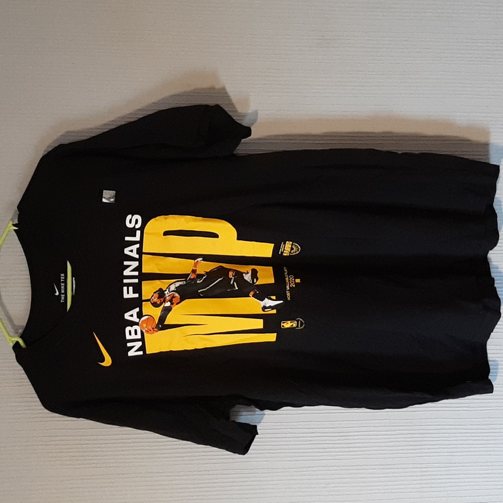 LeBron James Los Angeles Lakers Nike 2020 NBA Finals Champions MVP T-Shirt